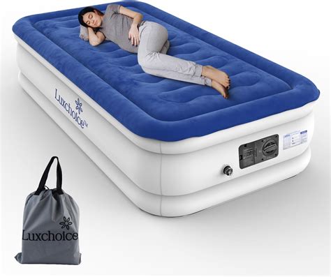 Matelas Gonflable Personnes Et Place Lectrique Avec Pompe Int Gr E