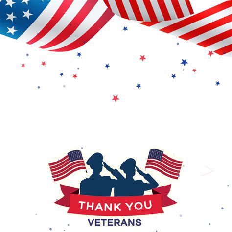 Thank You Veterans Image Frame Png Twibon App