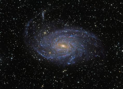 Impressive view of NGC 5468, a spiral galaxy about 110,000 light-years across. In the last 20 ...