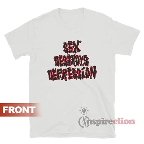 Mickey And Minnie Mouse Sex Destroys Depression T Shirt