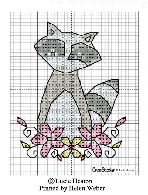 Raccoon Cross Stitch Pattern