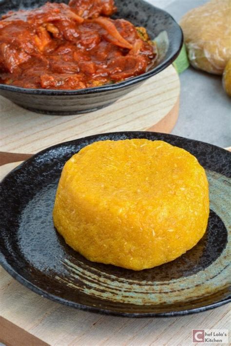 Eba - Nigerian Food - Chef Lola's Kitchen