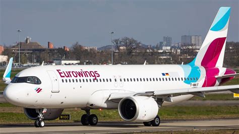 Eurowings Receives Its First Airbus A320neo International Flight Network