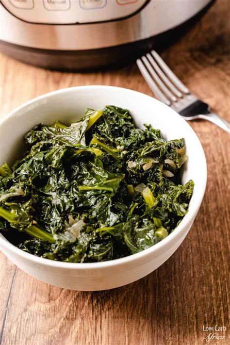 Instant Pot Kale Low Carb Africa