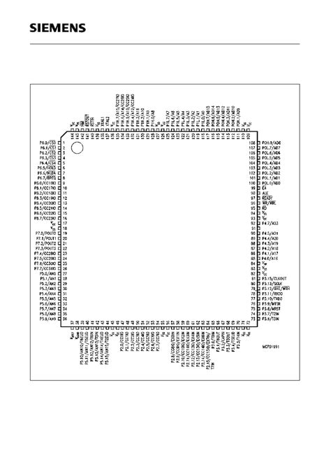 Sak C Cr Lm Datasheet Pages Siemens Bit Cmos Single Chip