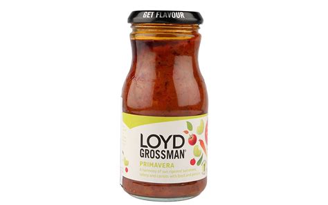 Loyd Grossman Primavera Pasta Sauce Glass Bottle 350 Grams Gotochef