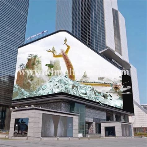 Naked Eye 3D 3D Billboards For Outdoor 3D LED Display Screen