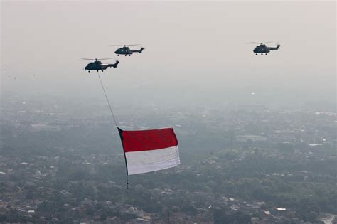 Pesawat Tempur F Dan Helikopter Tni Siap Meriahkan Hut