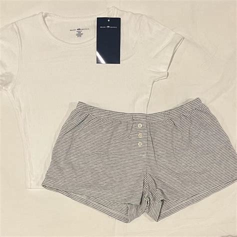 Brandy Melville Matching Pj Set Bnwt Price Depop