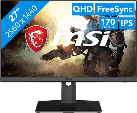 MSI G272QPF - Monitoren - Coolblue