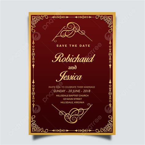 Invitation Card Design Template - Infoupdate.org