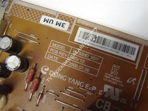 Le B F W Power Board Bn A Hv Hd Dy Tv Parcasi Led Lcd