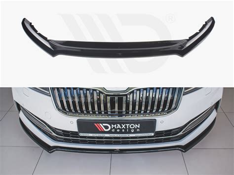 Front Splitter V Skoda Superb Mk Fl Maxton Design Uk