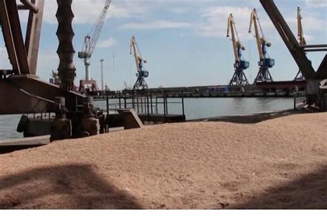 Russia has not allowed ships to enter the port of Pivdennyi along the ...