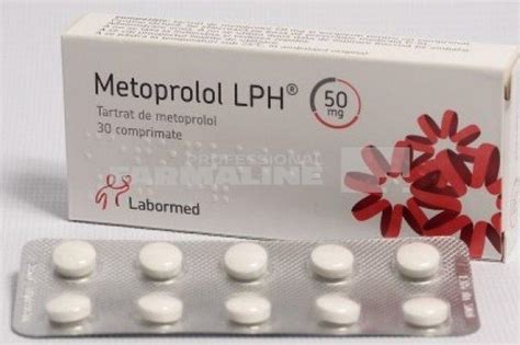 Metoprolol Lph Mg X Compr Mg Labormed Pharma Sa Vezi