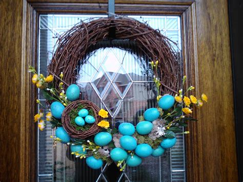 Robins Egg Wreath I Made Robins Egg Spring Decor Halloween Wreath