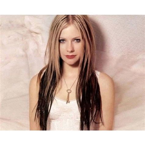 Avril Lavigne Blonde And Black Hair Wallpaper Punk Hair Long Hair