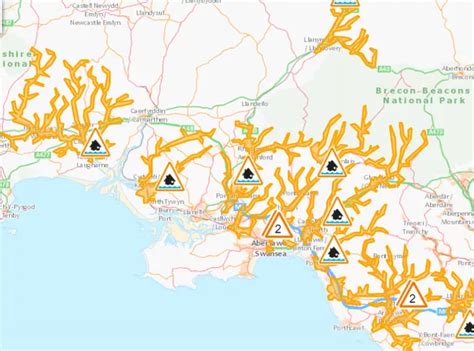 Multiple flood alerts issued for Wales with 'flooding expected' - Wales Online