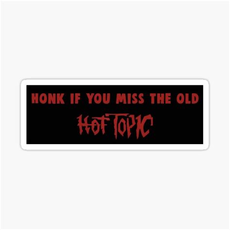 It S A Hot Topic Sticker For Sale By Sabman Redbubble