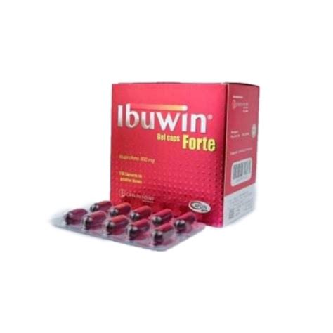 Ibuwin Forte Caplin 800 Mg Caps Blandas Caja X 10 Farmacias Dr Frei