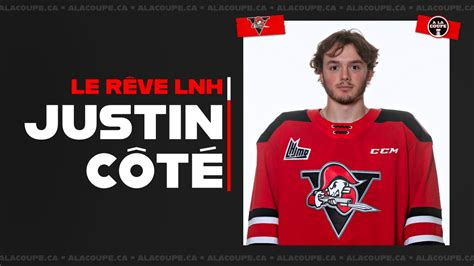 Le rêve LNH Entrevue exclusive avec Justin Côté YouTube