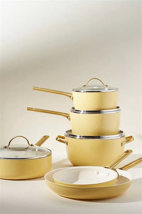 Greenpan Reserve Ceramic Nonstick 10 Piece Cookware Set Anthroliving