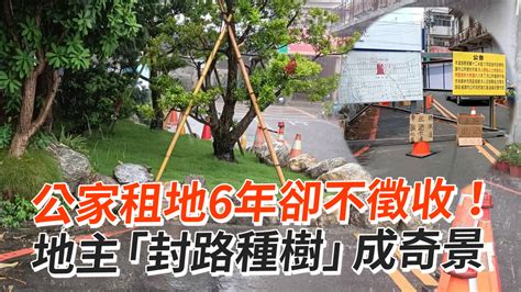 公家租地6年卻不徵收！ 地主「封路種樹」成奇景 播吧boba Ettoday新聞雲