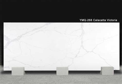 Calacatta Alaska White Ymr119 Quartz Countertops Yomi Stone