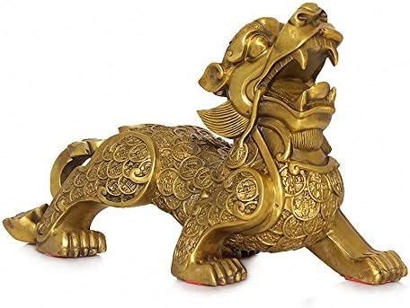 Amazon Boyull Large Size Feng Shui Golden Brass Pi Yao Pi Xiu