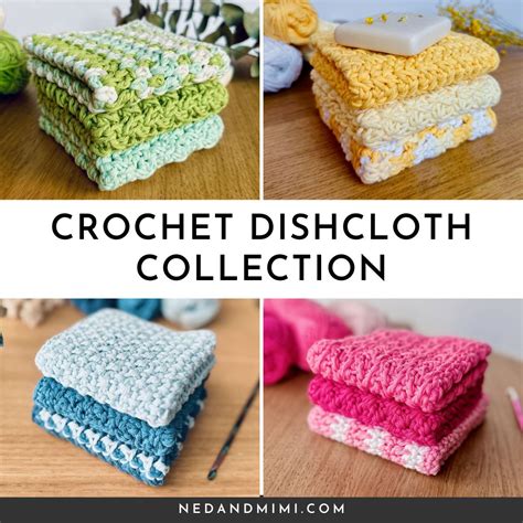 Free Crochet Dishcloth Patterns 2024 Series In 2024 Dishcloth