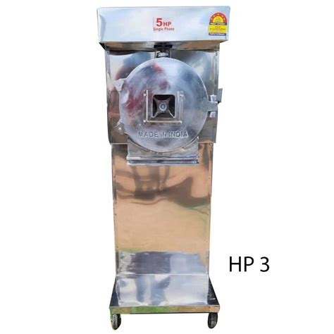 Automatic 3hp Stainless Steel Pulverizer Machine Capacity Up To 100 Kgbatch At Rs 35000 In