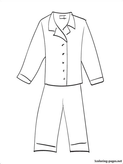 Printable Pajama Template