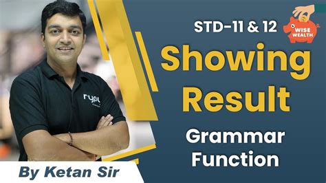 Showing Result Std 11 12 English Function In English Grammar