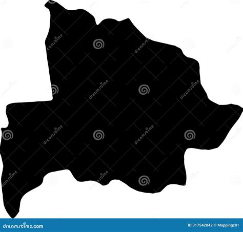 Mapa Da Silhueta Sourou Burkina Faso Fundo Transparente Ilustra O