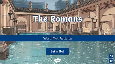 Roman Numerals To Interactive Word Mat Activity