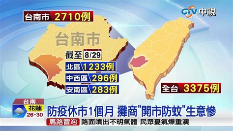 【中視新聞】 台南登革熱病例 飆破2500例20150829 Youtube