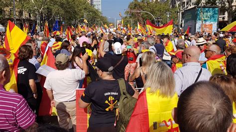 Carrers Tallats Per La Manifestaci El D Octubre A Barcelona