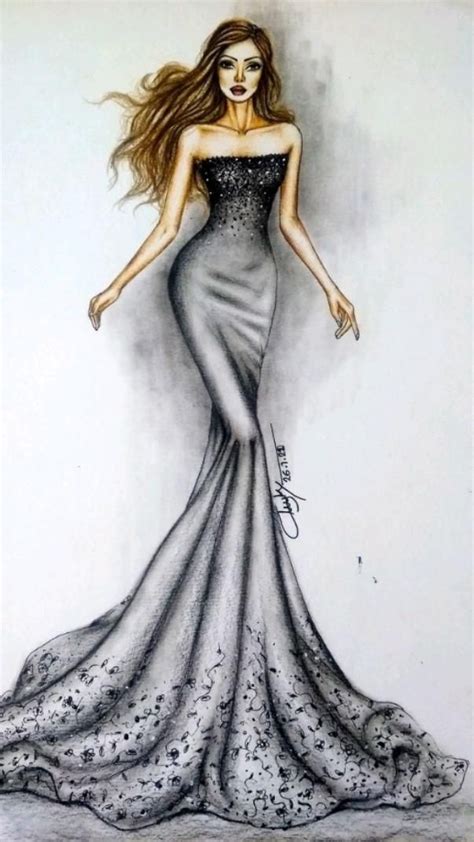 Pin By Romina Sean On Pins By You Fashion Illustration Dresses