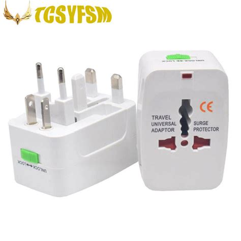 Tcsyfsm Universal Worldwide Adapter Electric Socket AU UK US EU Plug