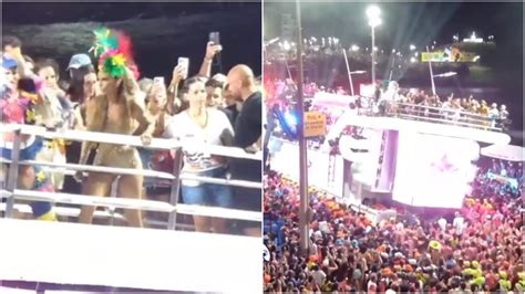 Ivete Sangalo Trio El Trico Quase Tomba No Carnaval De Salvador E