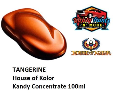 Tangerine House Of Kolor Kandy Concentrate 100ml