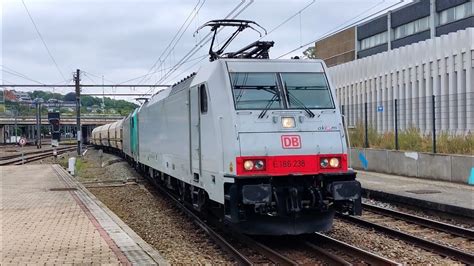 Trains Spotting En Gare De Namur Bonus Et Klaxons Youtube