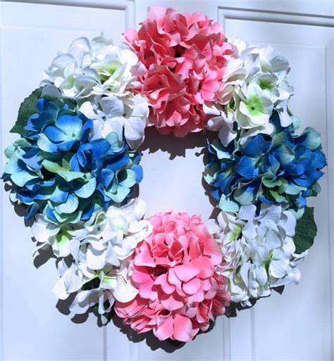 Hydrangea Wreath Etsy