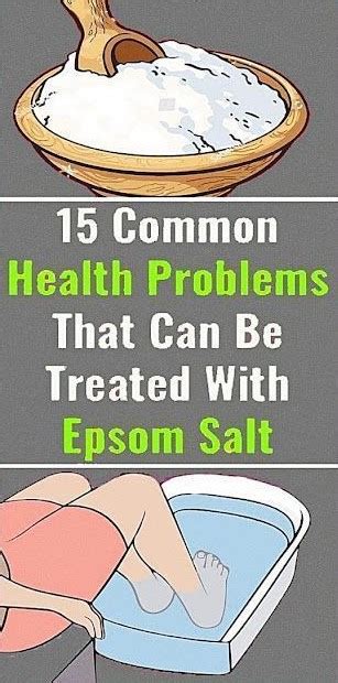 15 Health Problems That Epsom Salt Takes Care Of