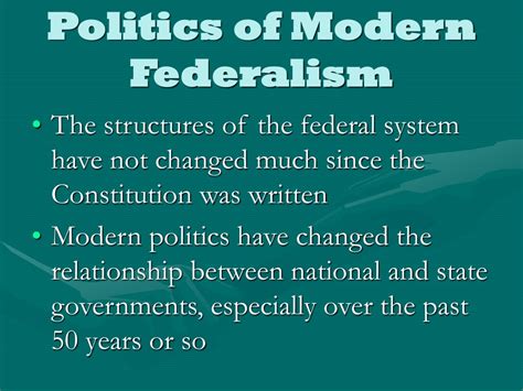 Ppt The Politics Of Modern Federalism Powerpoint Presentation Free Download Id 9481550