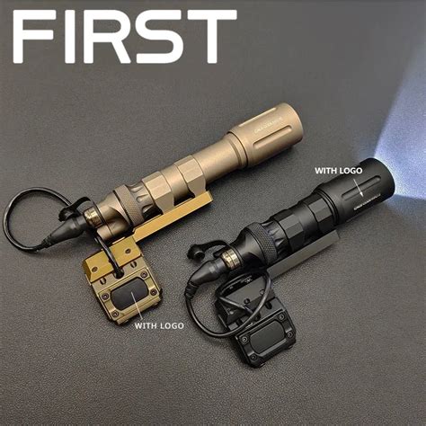 Linterna T Ctica V2 LED Airsfot Para Arma Luz De Explorador Con