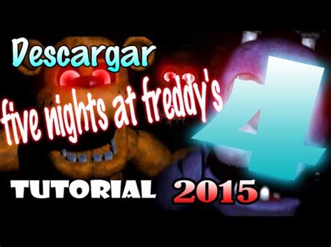 Tutorial Como Descargar E Instalar Five Nights At Freddy S Full