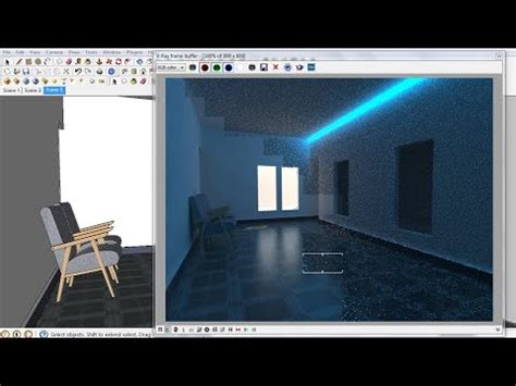 Cara Bikin Efek Lampu Neon Pada Vray Sketchup YouTube