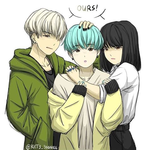 Yoongi Bottom Yoongi Vhope Fanart Taegi Fotos En Caricatura