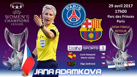 Uefa Women S Champions League D Signations Arbitres Demi Finales